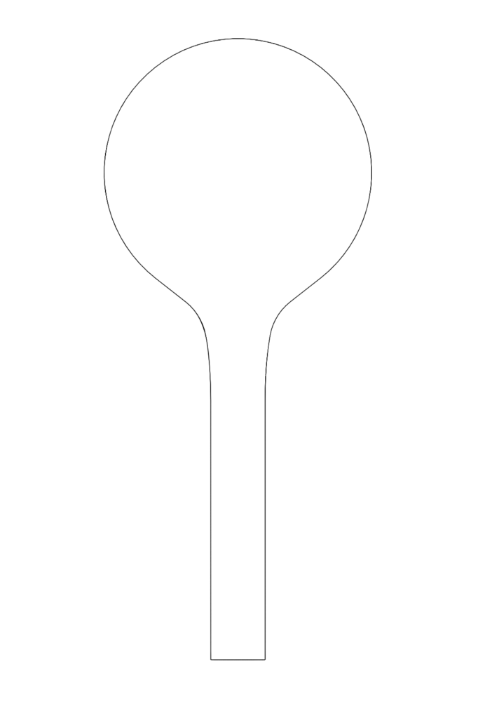 custom pickleball training paddle