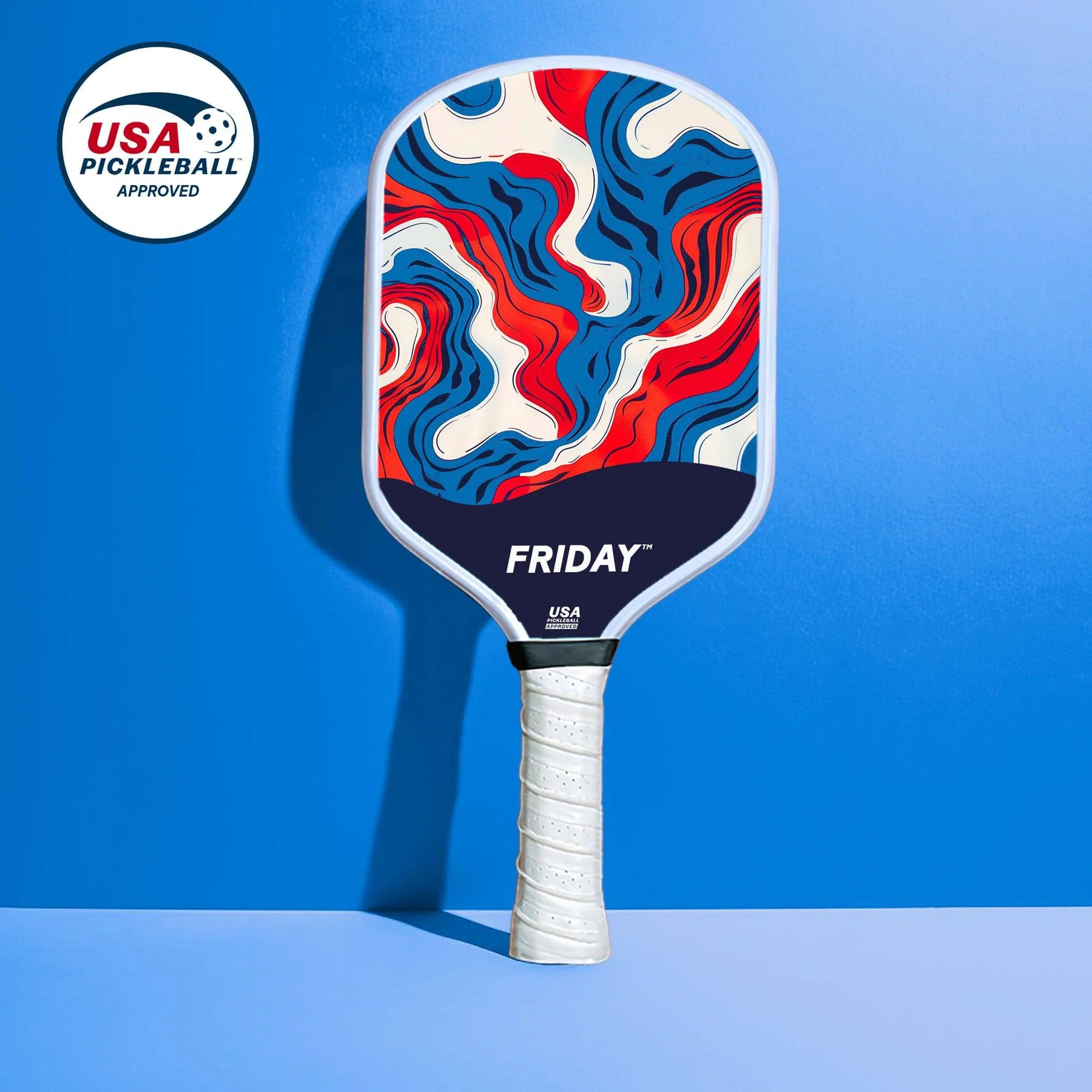 friday pickleball paddle carbon fiber 16mm golden hour